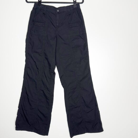 New H&M Divided Canvas Cargo Pants Women's Size 4 - Picture 1 of 7